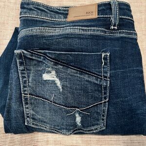 BKE Women's Gabby Curvy Fit Ankle Skinny Jeans